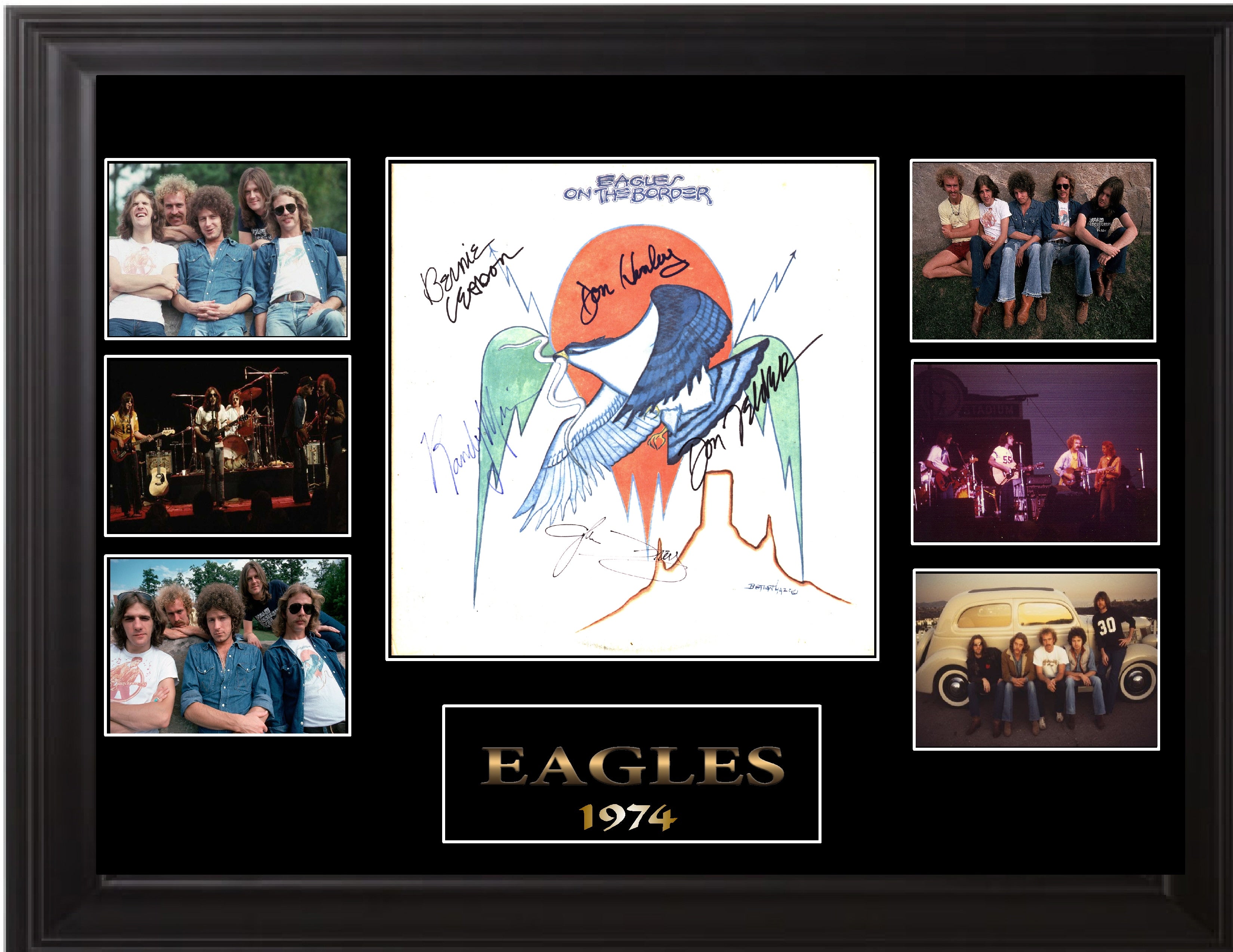 Eagles Band Signed Album | Zion Graphic Collectibles