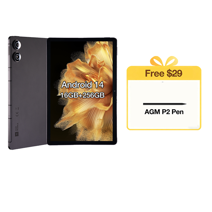 AGM PAD P2 | 4G LTE | Light & Thin | Widevine L1 | Powerful Chipset |