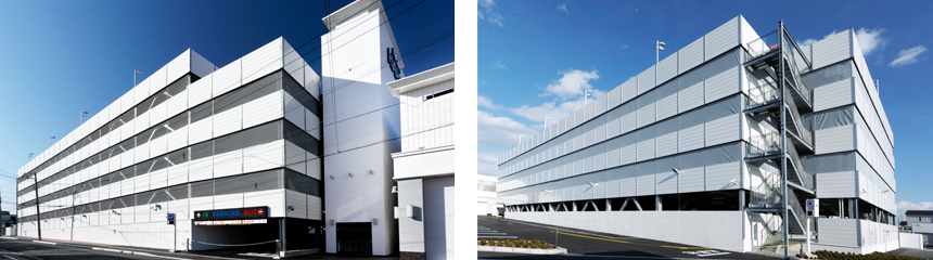 自走式立体駐車場の実績 | 立体駐車場、自走式立体駐車場、土地活用