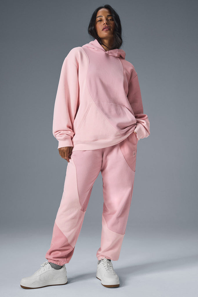 Make Waves Hoodie - Sunset Pink Tonal | ALO