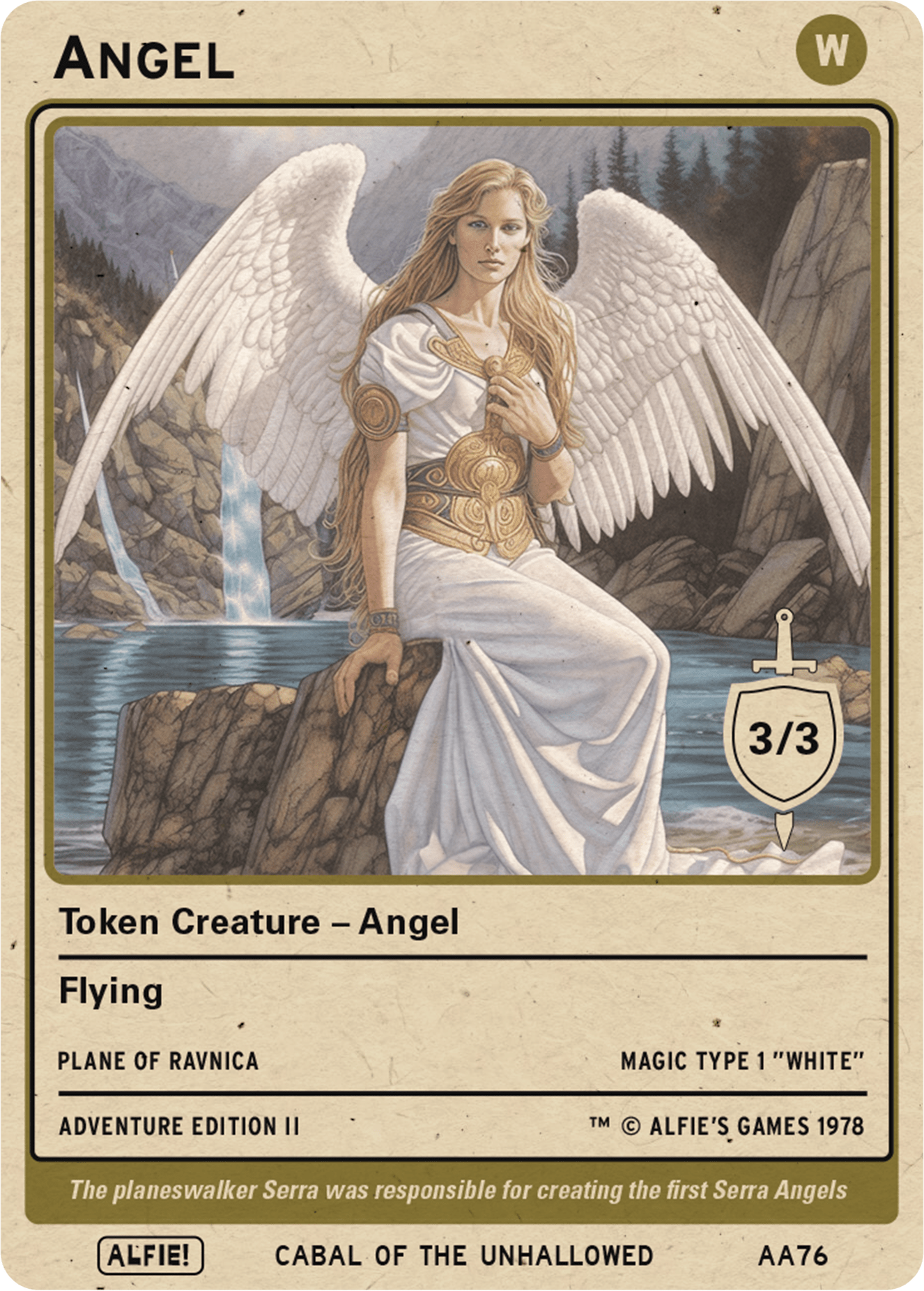 Angel 3/3 Token – Alfies