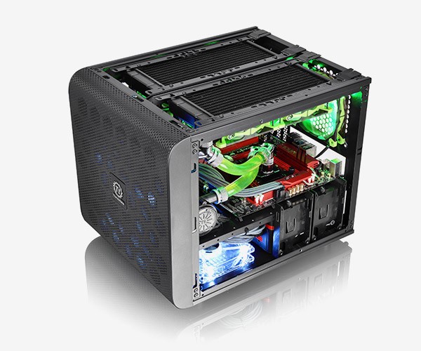 Thermaltake CA-1D5-00S1WN-00 Core V21 Micro-ATX Chassis