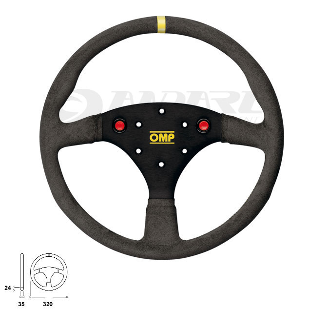 OMP ステアリング(Steering) フラットモデル(Flat) 2013年モデル