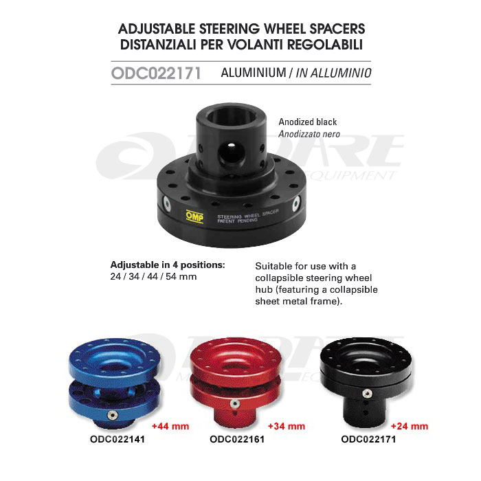 OMP ステアリング(Steering) スペーサー・ハブ・ボタン(Spacers/Hubs