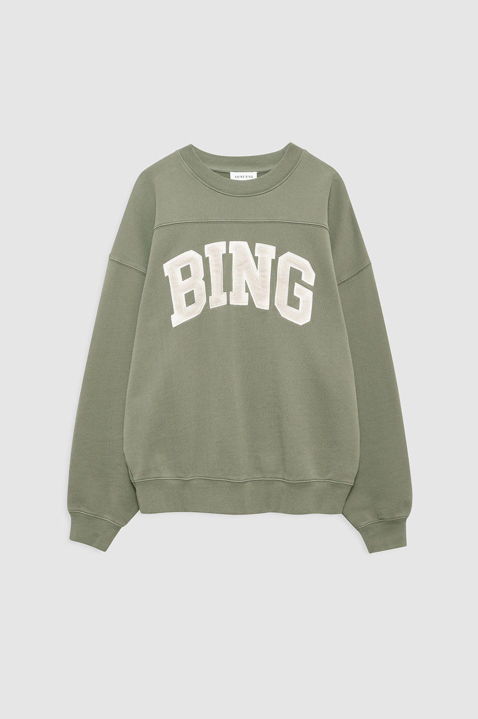 ANINE BING Trenton Sweatshirt Bing - Washed Olive