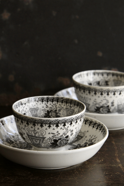 英国アンティーク ウースタードクターウォール期 ティーボウル