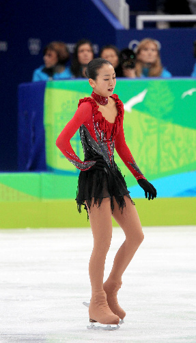 asahi.com（朝日新聞社）：真央、大粒の涙「悔しいが自分のできること