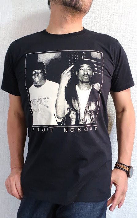 2PACのTシャツ ノートリアスBIGのTシャツ ヒップホップTシャツ