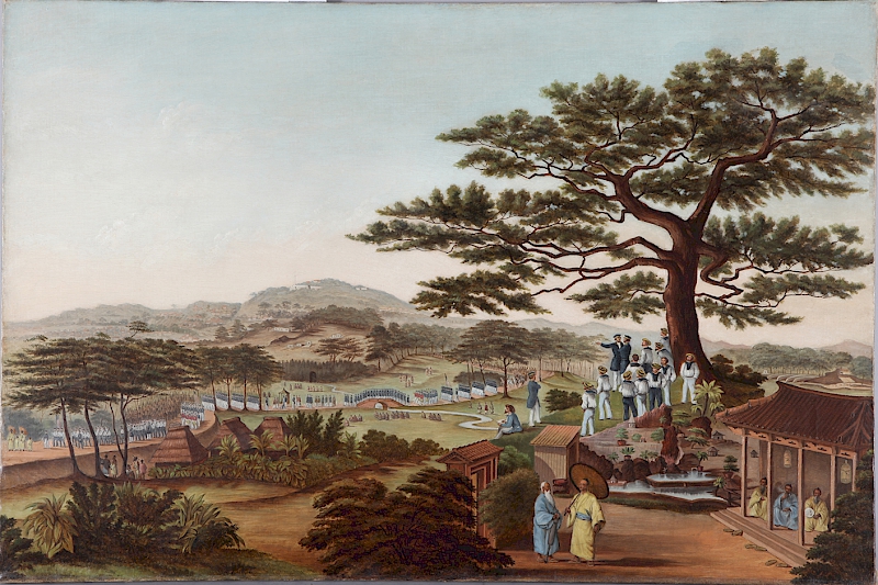 慶應義塾大学アート・センター（KUAC） | 伝ハイネ《ペリー提督首里城