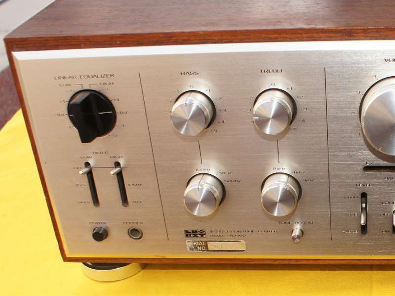 ラックス LUX A3400 真空管プリアンプ TUNE-UP