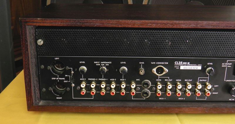 ラックスマン LUXMAN CL35 MK3 管球式プリアンプ