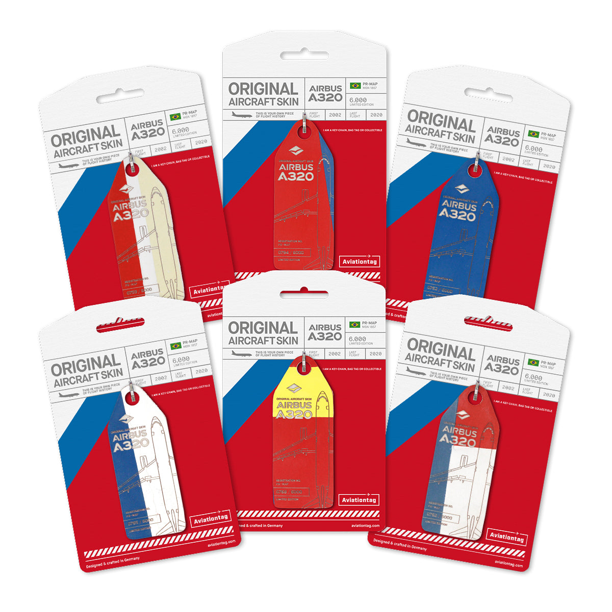 New Aviationtag Edition: Airbus A320 - PR-MAP, a Piece of South