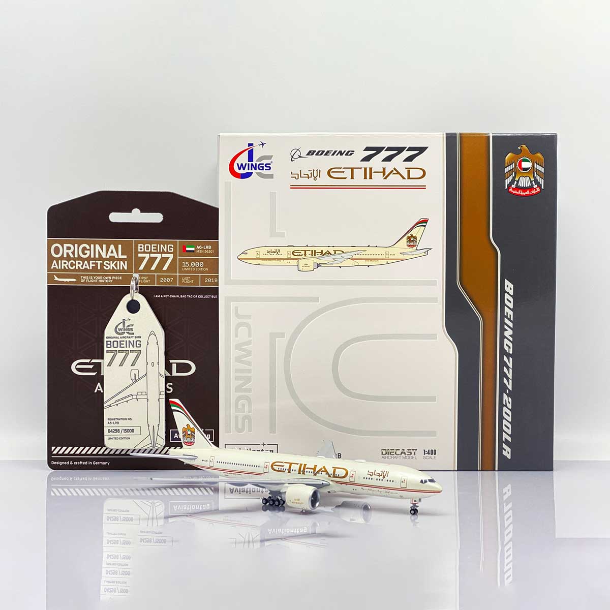 Etihad Boeing 777-200LR Edition 1:400 Set kaufen – Aviationtag