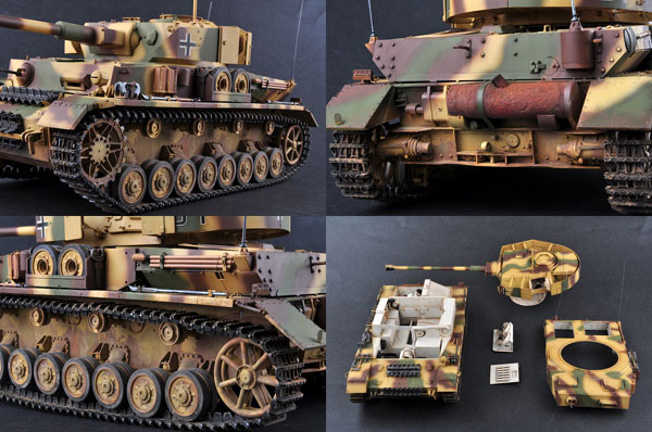 Trumpeter 1/16 ドイツ軍 Ⅳ号戦車J型