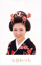 結婚式の日本髪かつら；株式会社アズマ