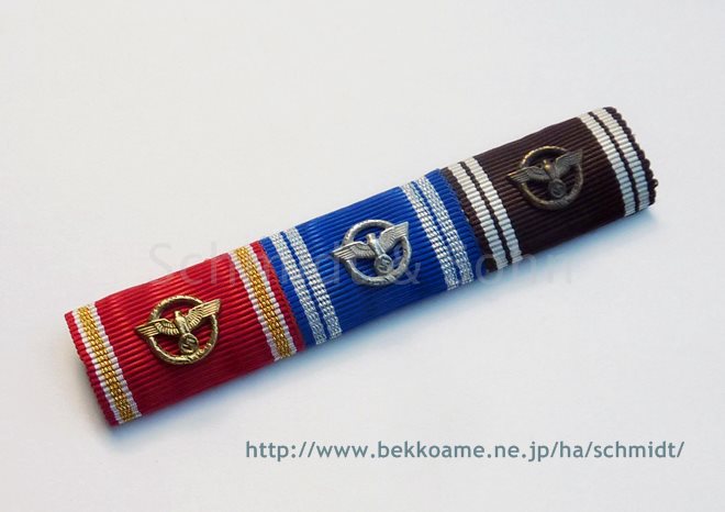 W帝政ドイツ軍/バーデン大公国＊2連メダルバー（実物） W帝政ドイツ