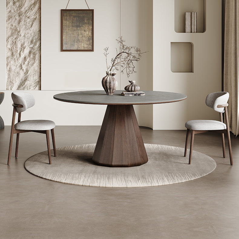 丸テーブル/セラミック天板/ラウンドテーブル hagst-1825