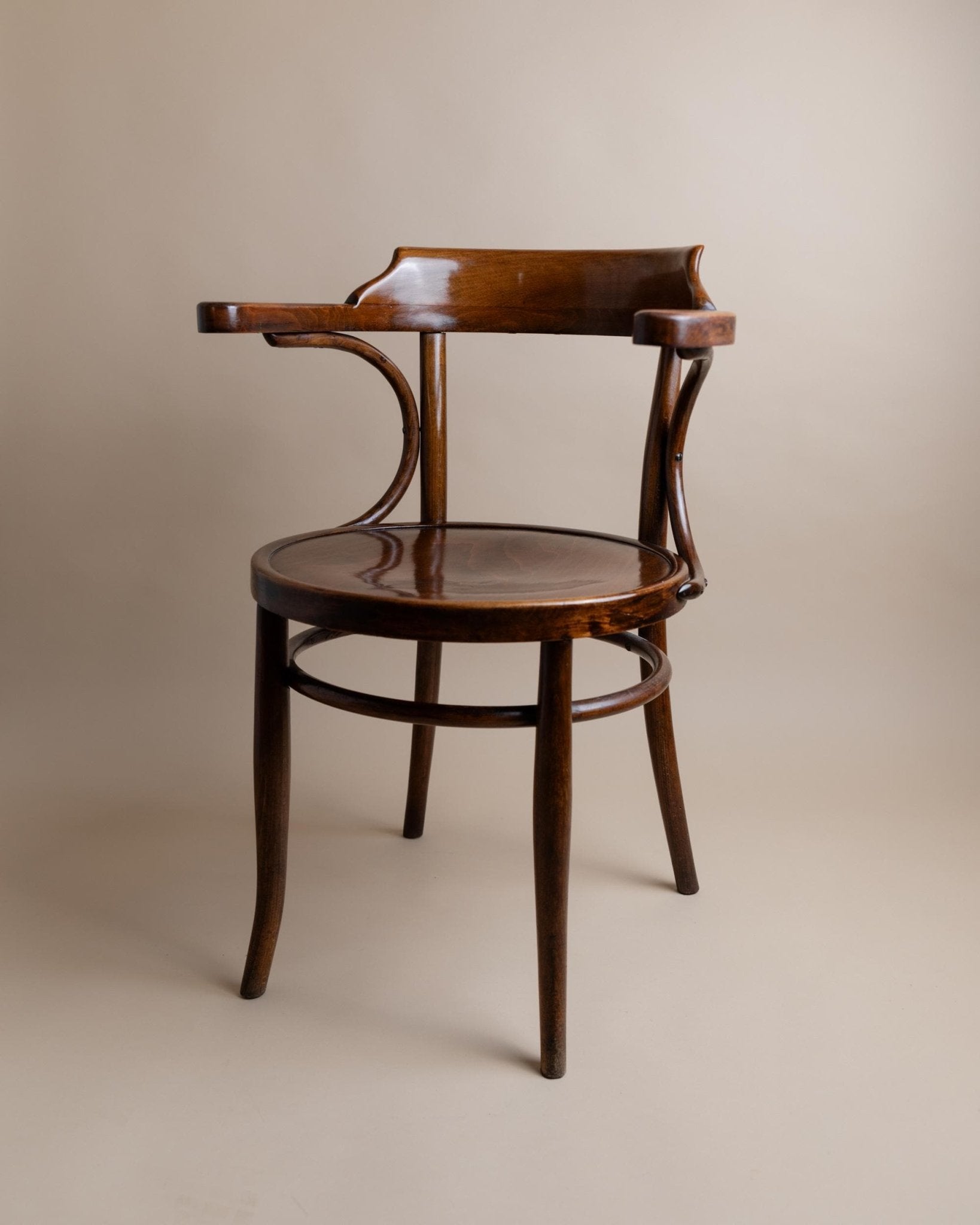 Rare Vintage Bentwood Chair - Thonet Cafe Chair - Eastern Europe