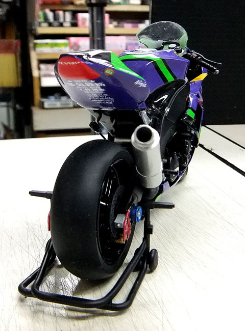 No.1 フジミ 1/12 エヴァンゲリオンRT初号機TRICK☆STAR kawasaki ZX