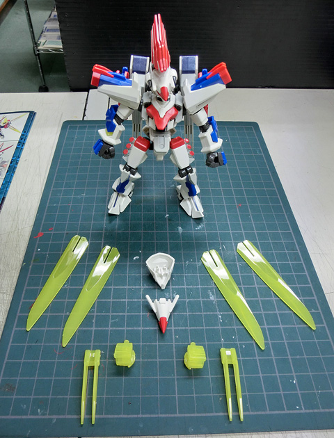 LBX ドットブラスライザー ダンボール戦機WARS サンプル製作レビュー