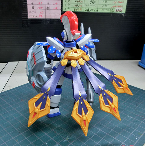 LBX アキレスII ダンボール戦機 サンプル製作レビュー ～その1