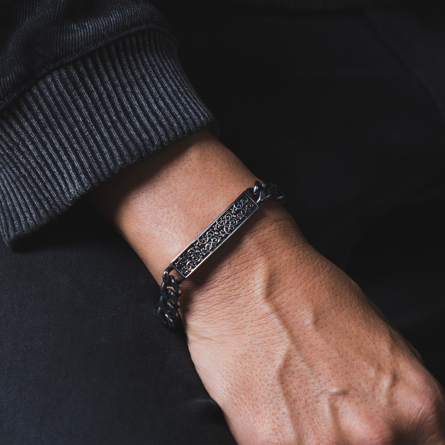 クラシックIDブレスレット(L) / SGB-286CL – BLESS