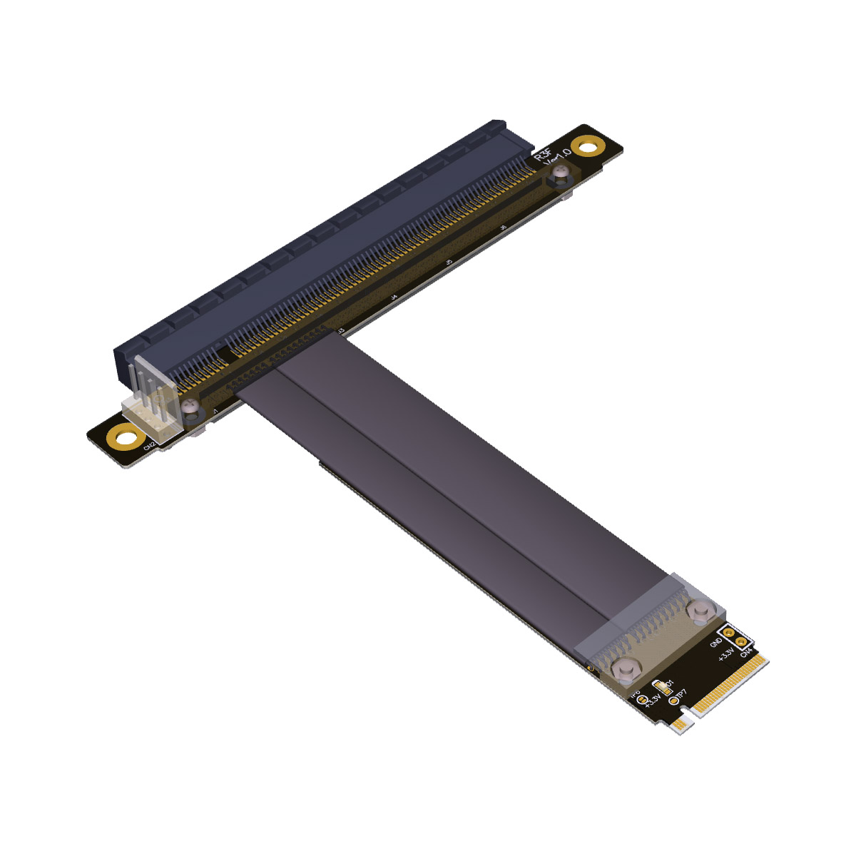 R5y Series PCIe x1, x4, x16, M.2 KeyM / A+E, mPCIe (mini PCIe), U