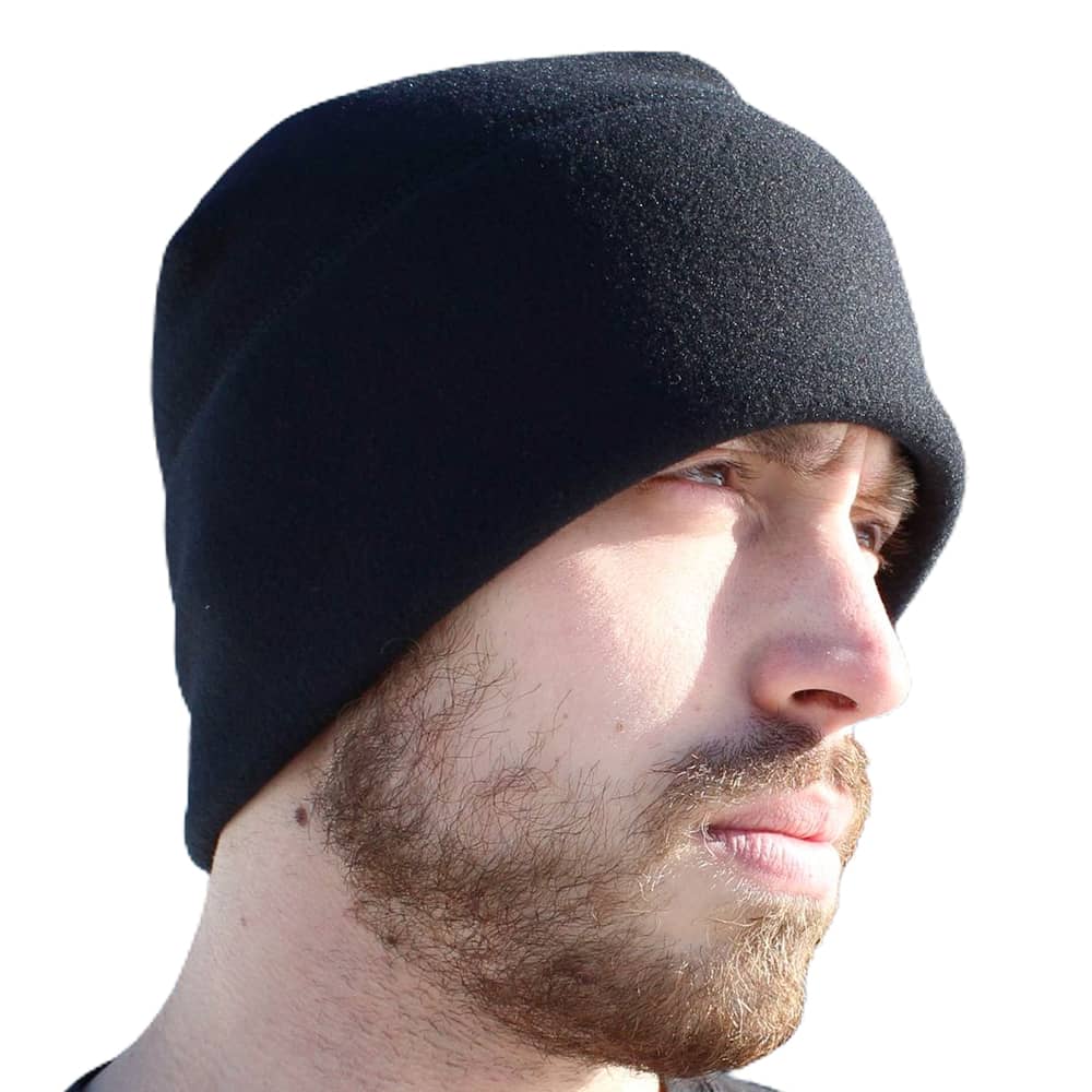 USGI Polartec Military Issue Black Micro Fleece Cap GEN III ECWCS