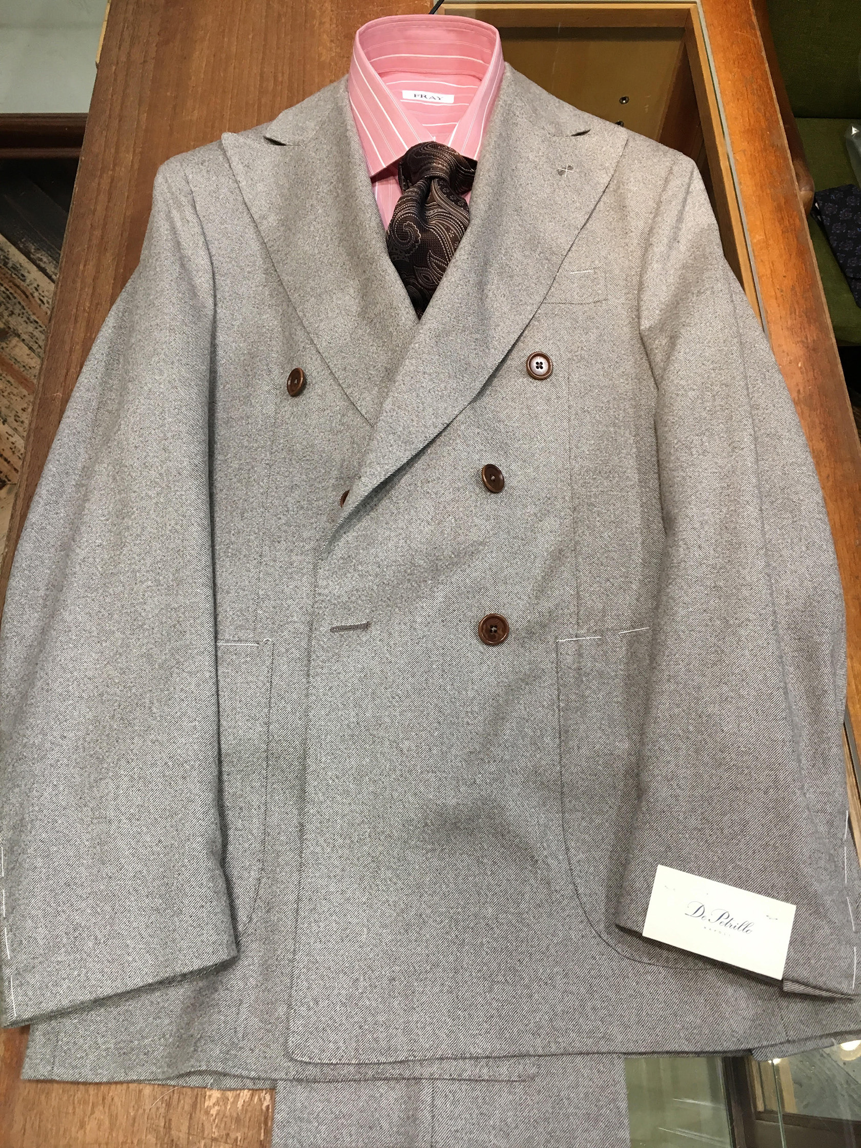 気軽に着られるダブルスーツがあるんです！ | B.R.JOURNAL | B.R.SHOP