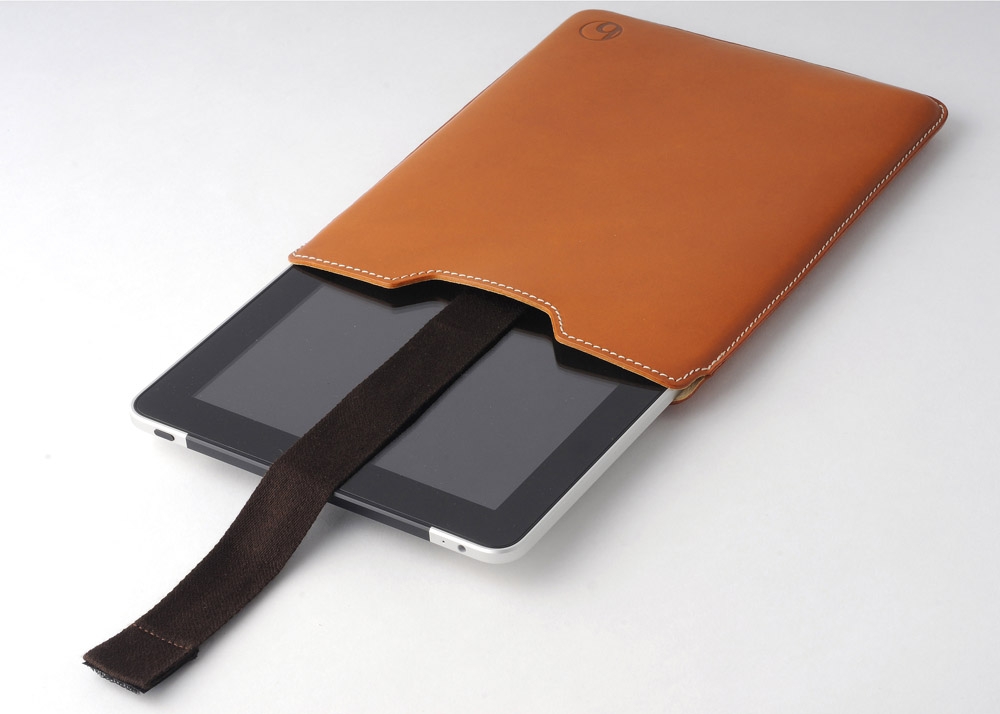 ハンドメイドレザーケース for iPad - buzzhouse design