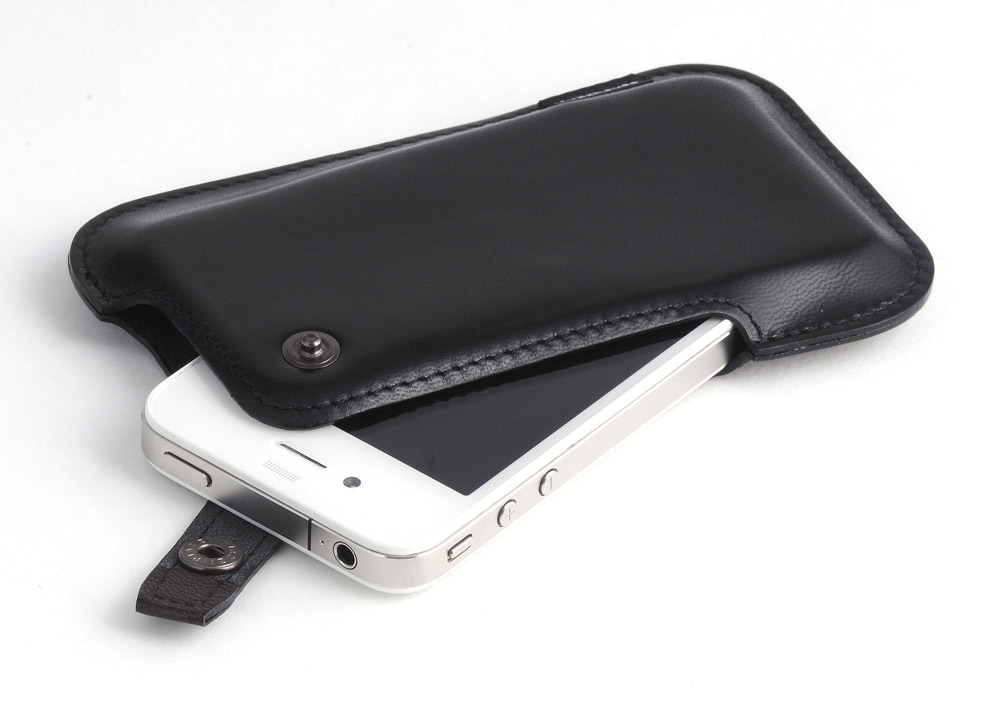 ハンドメイドレザートケース for iPhone 5 & 4/3GS/3G - buzzhouse design