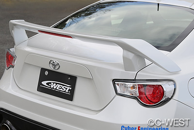 86[ハチロク] ZN6リアスポイラー | C-WEST