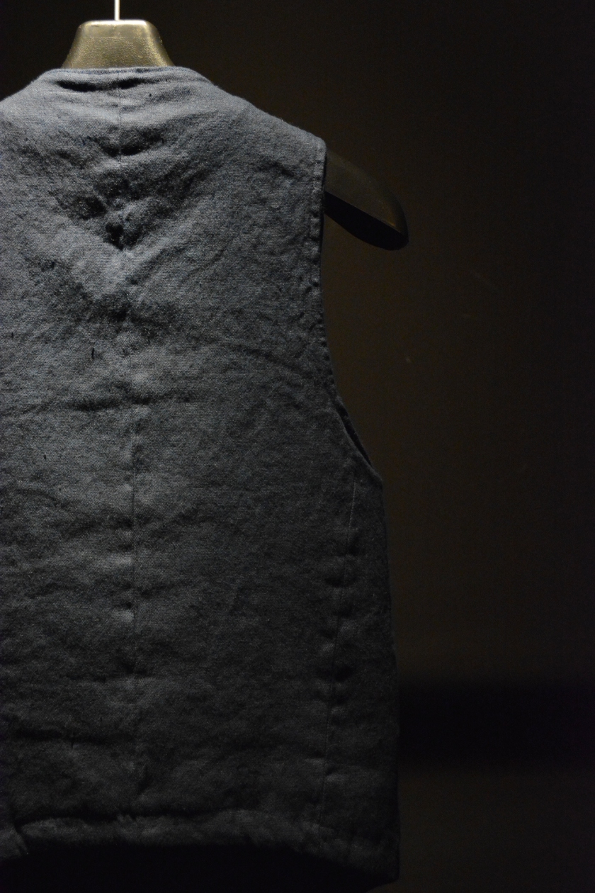 1504-03 リネン ベスト 2015S/S 春夏 イサムカタヤマ バックラッシュ