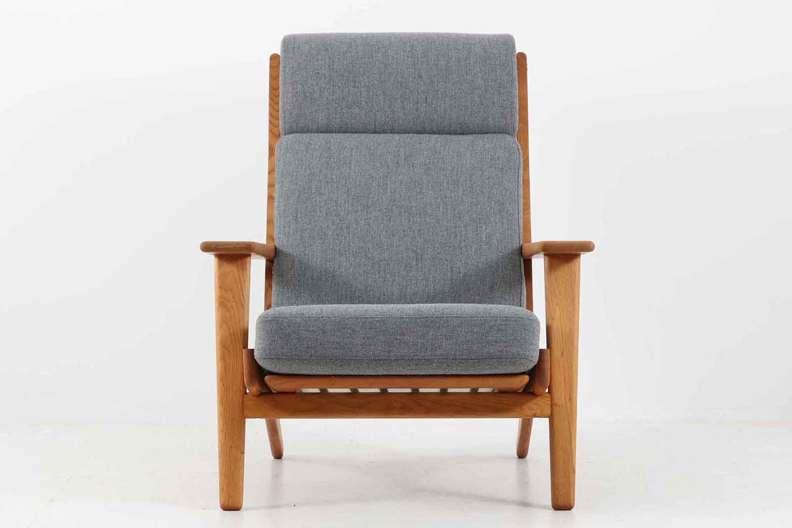 北欧家具ビンテージ GE290A ハイバックソファ オーク材 Hans J.Wegner