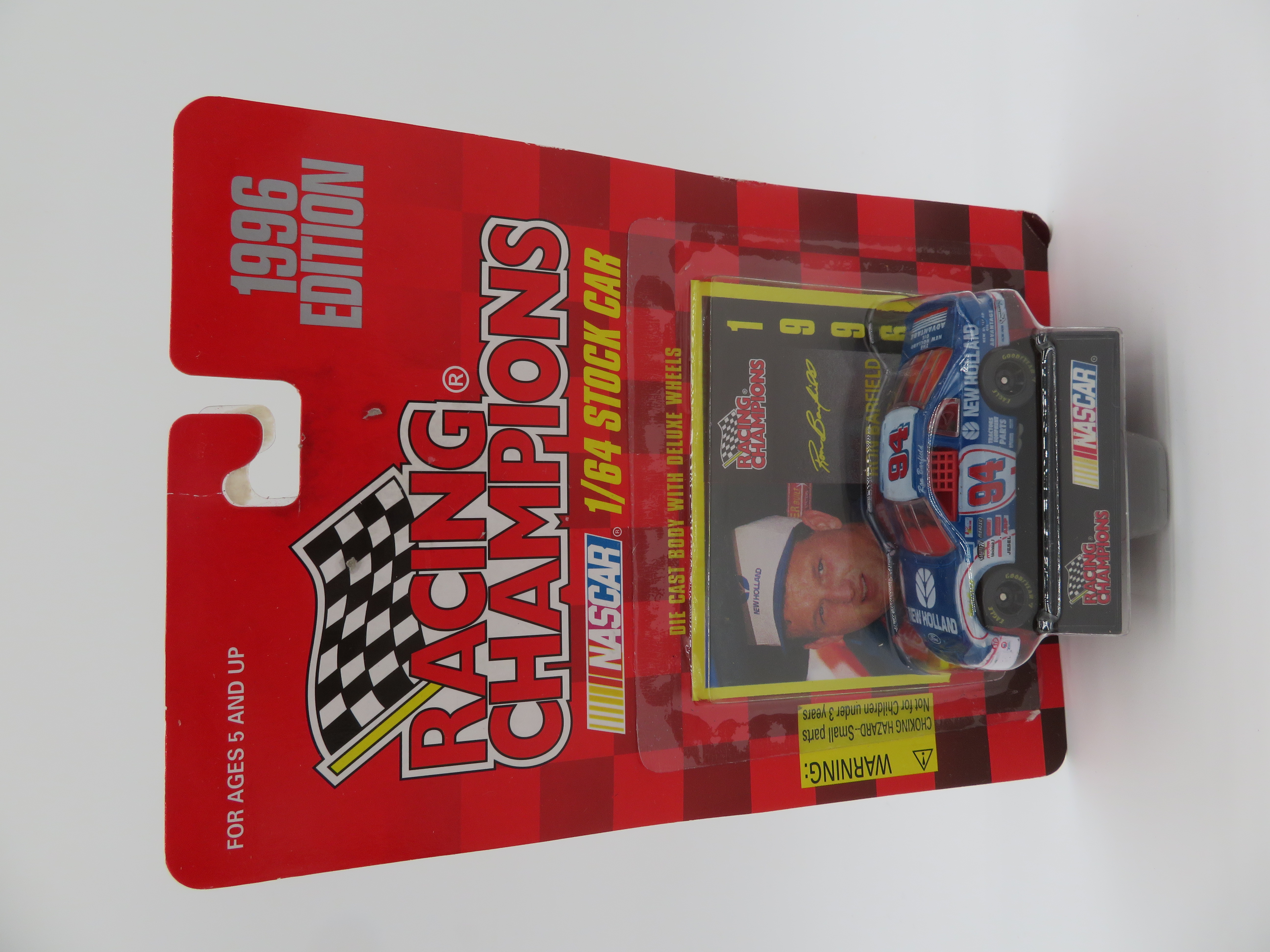 Ron Barfield 1996 #94 New Holland 1:64 Racing Champions Nascar Diecast