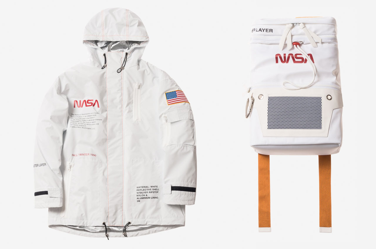 Designer Heron Preston debuts spacesuit streetwear for NASA 60th
