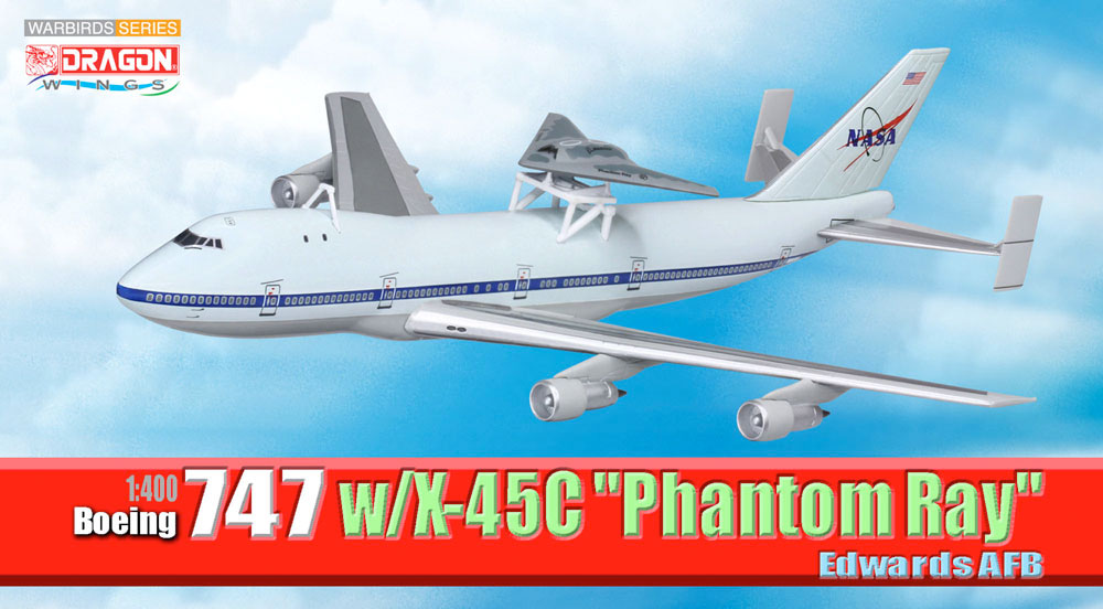 Dragon Wings 1:400 NASA B747 with X-45C - collectSPACE: Messages