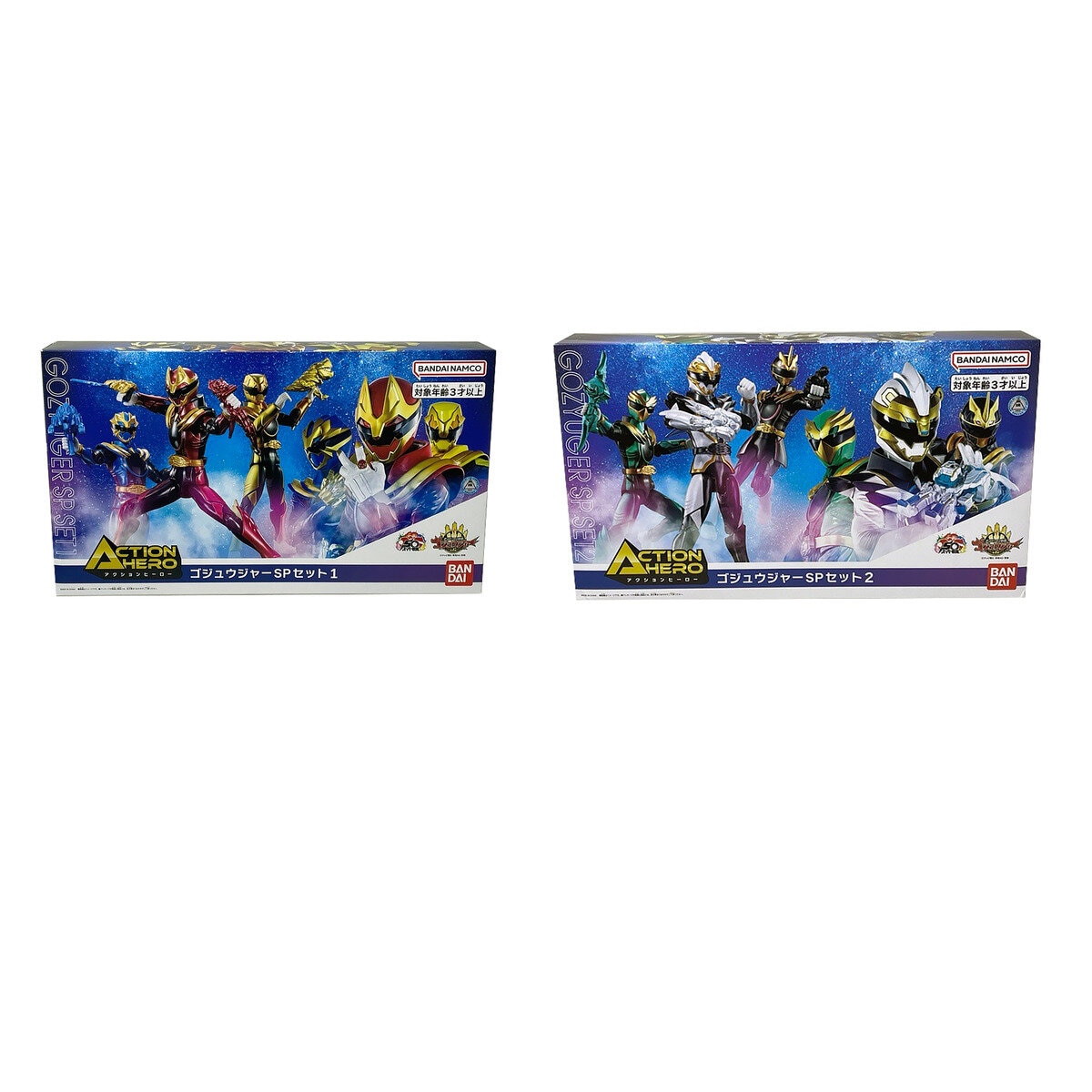 アクションヒーロー ゴジュウジャー フィギュア 3体セット | Costco Japan