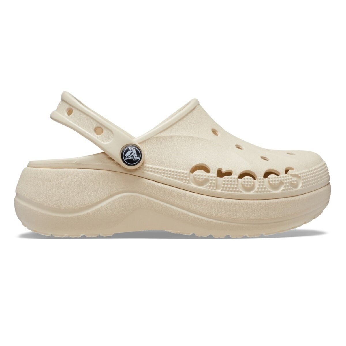 クロックス バヤ プラットフォーム クロッグ ウィンターホワイト W8