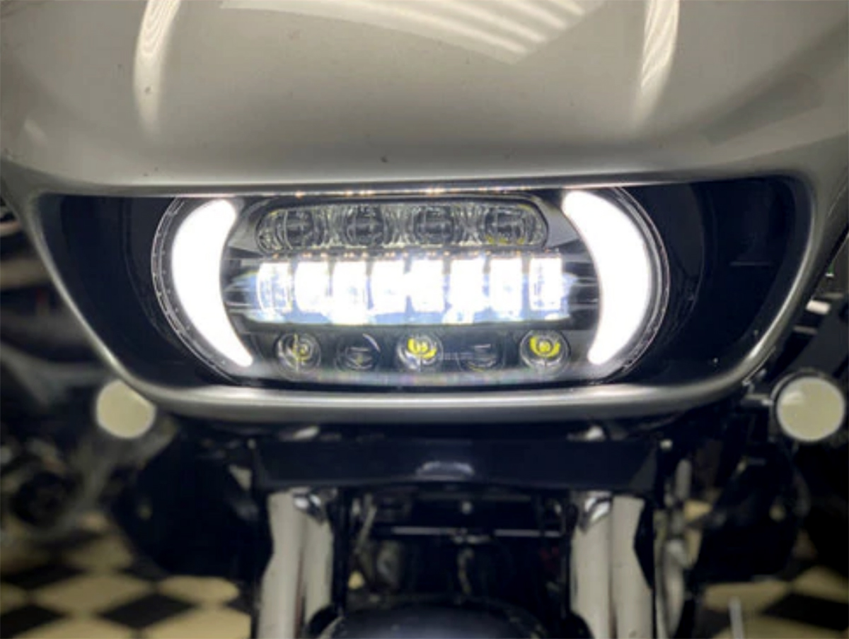 パーツ紹介】2015年以降〜ロードグライド用 LEDヘッドライト | 岐阜の