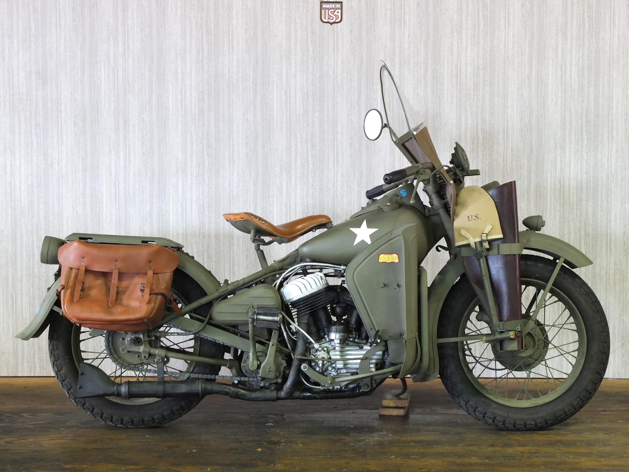 ハーレーダビッドソン 1942 WLA Army limited 中古車在庫No1868｜パン