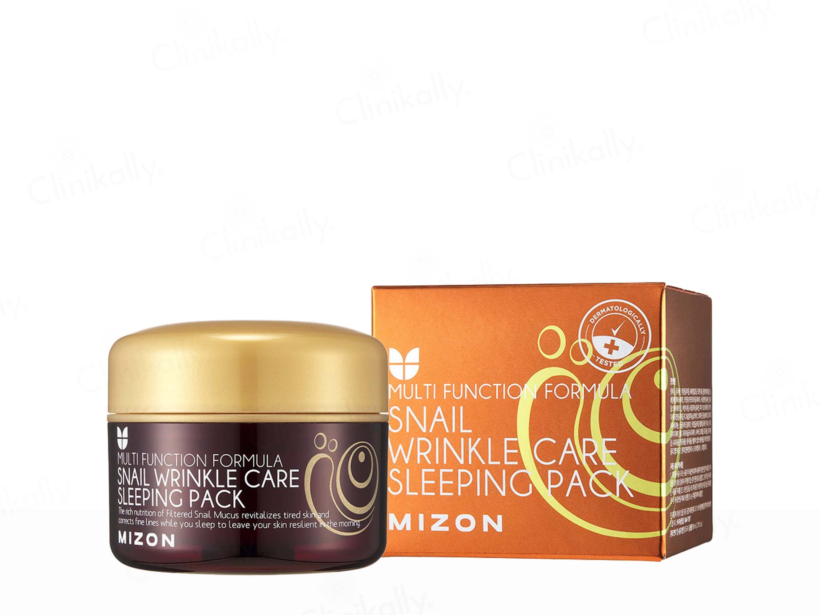Buy Mizon Multi Function Formula Snail Wrinkle Care Sleeping Pack
