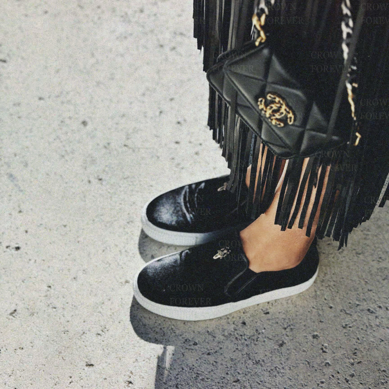 Chrome Hearts Dagger Slip On Shoe Horse Hair – Crown Forever