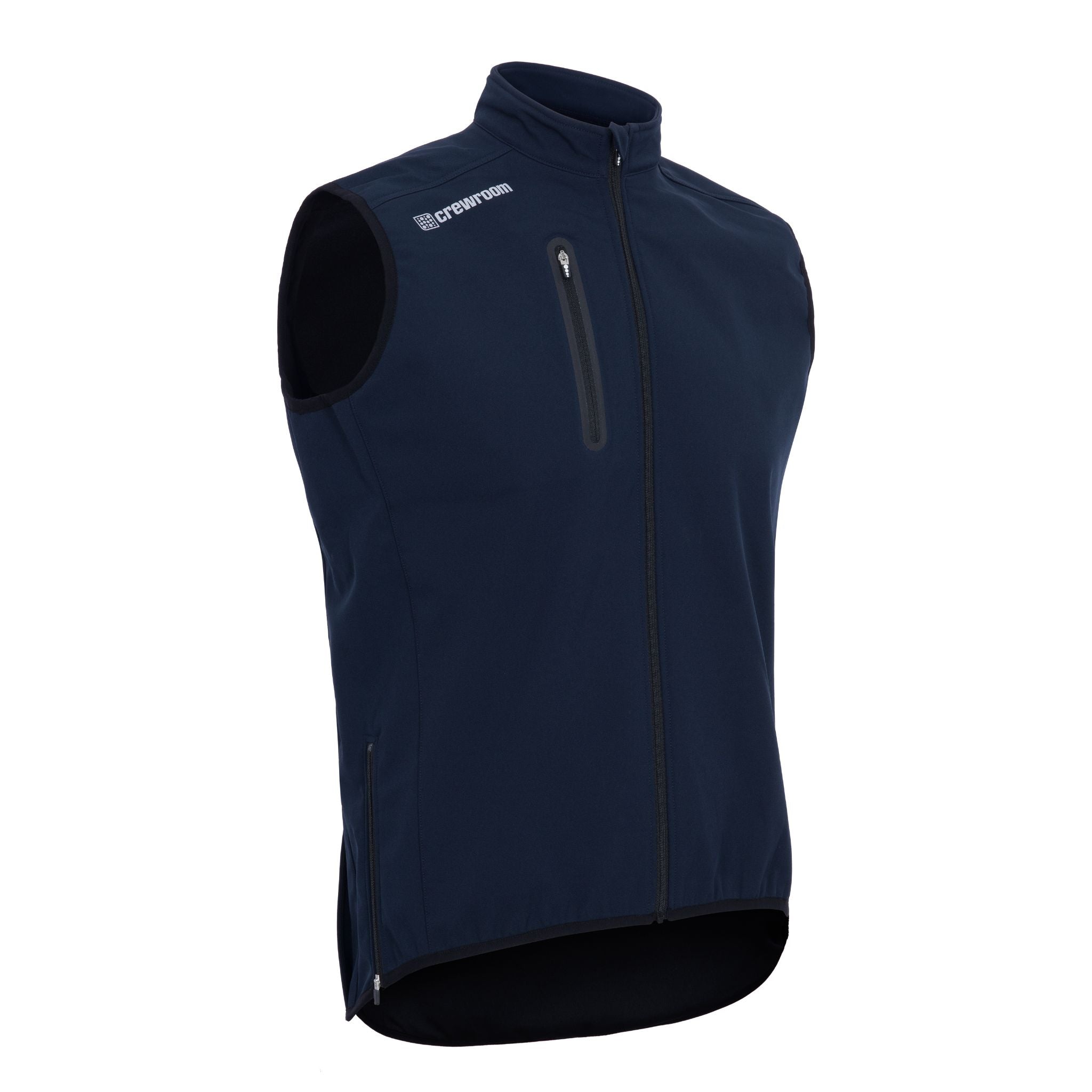The Jasper Softshell Gilet (Men's/Navy) | Softshell Gilets | Crewroom