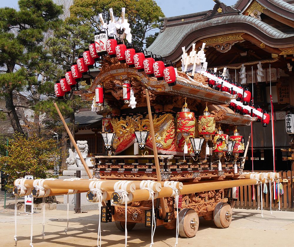 住之江区新調地車入魂式