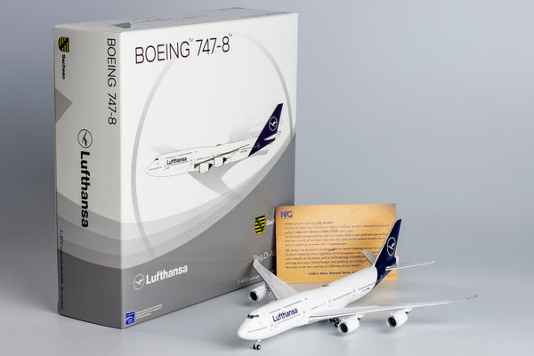 NG Models 1:400 Lufthansa Boeing 747-8 D-ABYC (New Livery) 78028