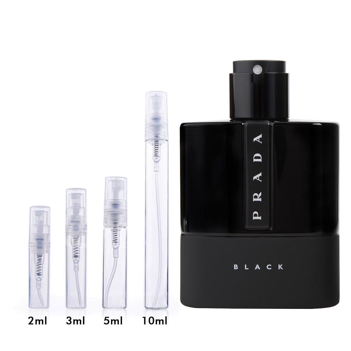 Luna Rossa Black by Prada Fragrance Samples | DecantX | Eau de