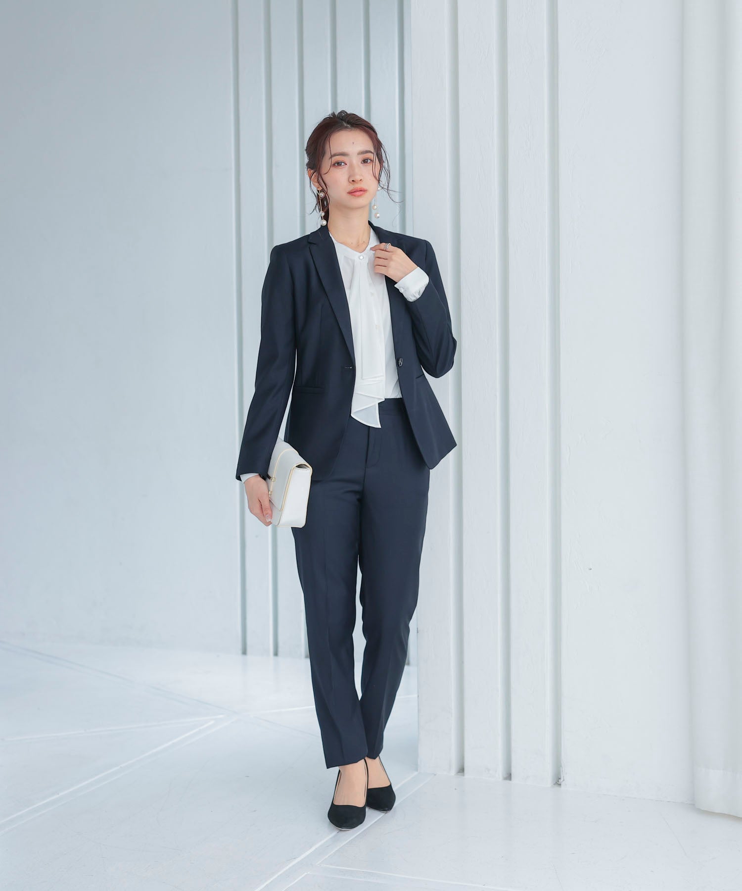 スーツ上下セット 2点セット ジャケット パンツds0181 ネイビー