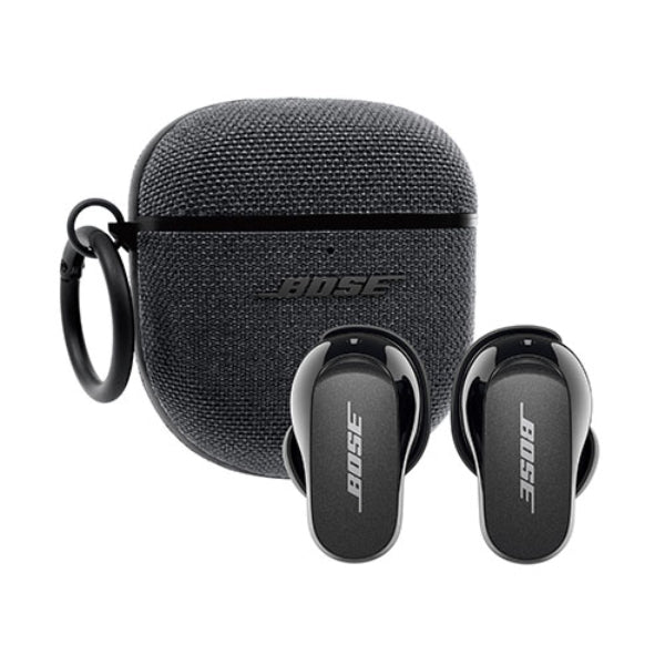 Bose QuietComfort Earbuds II Bundle with Fabric Case Cover Triple