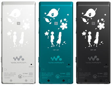 ウォークマン 「ここさけ」と「あの花」コラボレーションモデルが登場